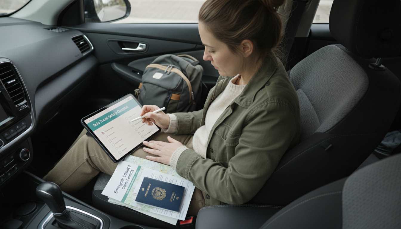 Solo Travel Safety Checklist: 6 Steps Before You Go