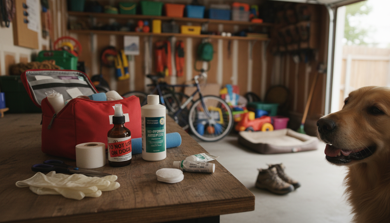 Dog First Aid Basics: Safe Supplies & What to Avoid